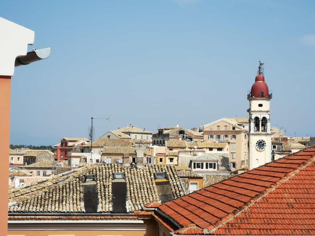 Апартаменты Attic Flat At San Giacomo Square-Corfu Town Экстерьер фото