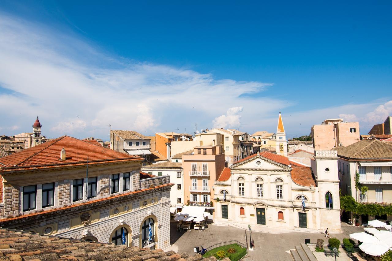 Апартаменты Attic Flat At San Giacomo Square-Corfu Town Экстерьер фото